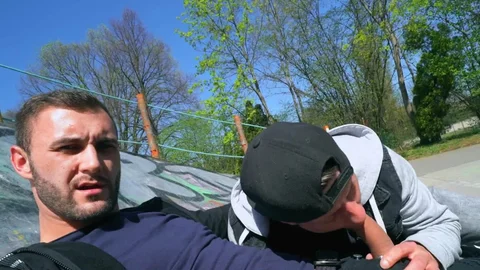 guys In Public 49 - Skatepark - butthole Love