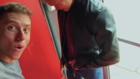 dudes In Public 40: Apartment Building - American Hook up