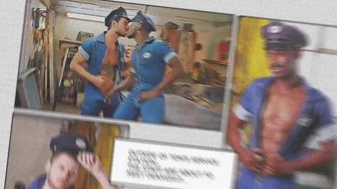 Tom Of Finland: Service Station: bareback - Ricky Roman & River Wilson American Hump