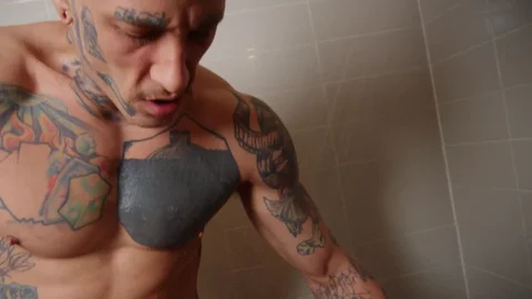 baths group-sex: bare - Bo Sinn and Adam Awbride American Love